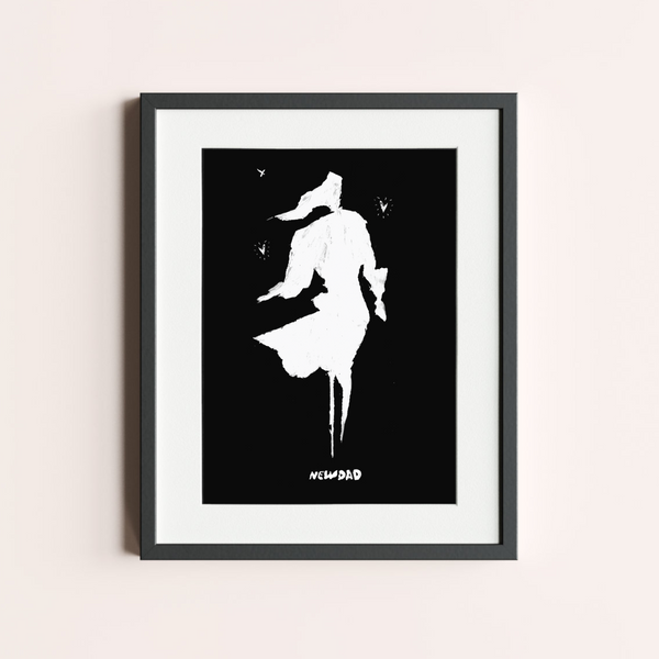 Banshee Screen Print A3 Poster (Frame Not Included)